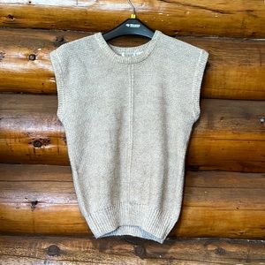 Vintage knit vest size medium